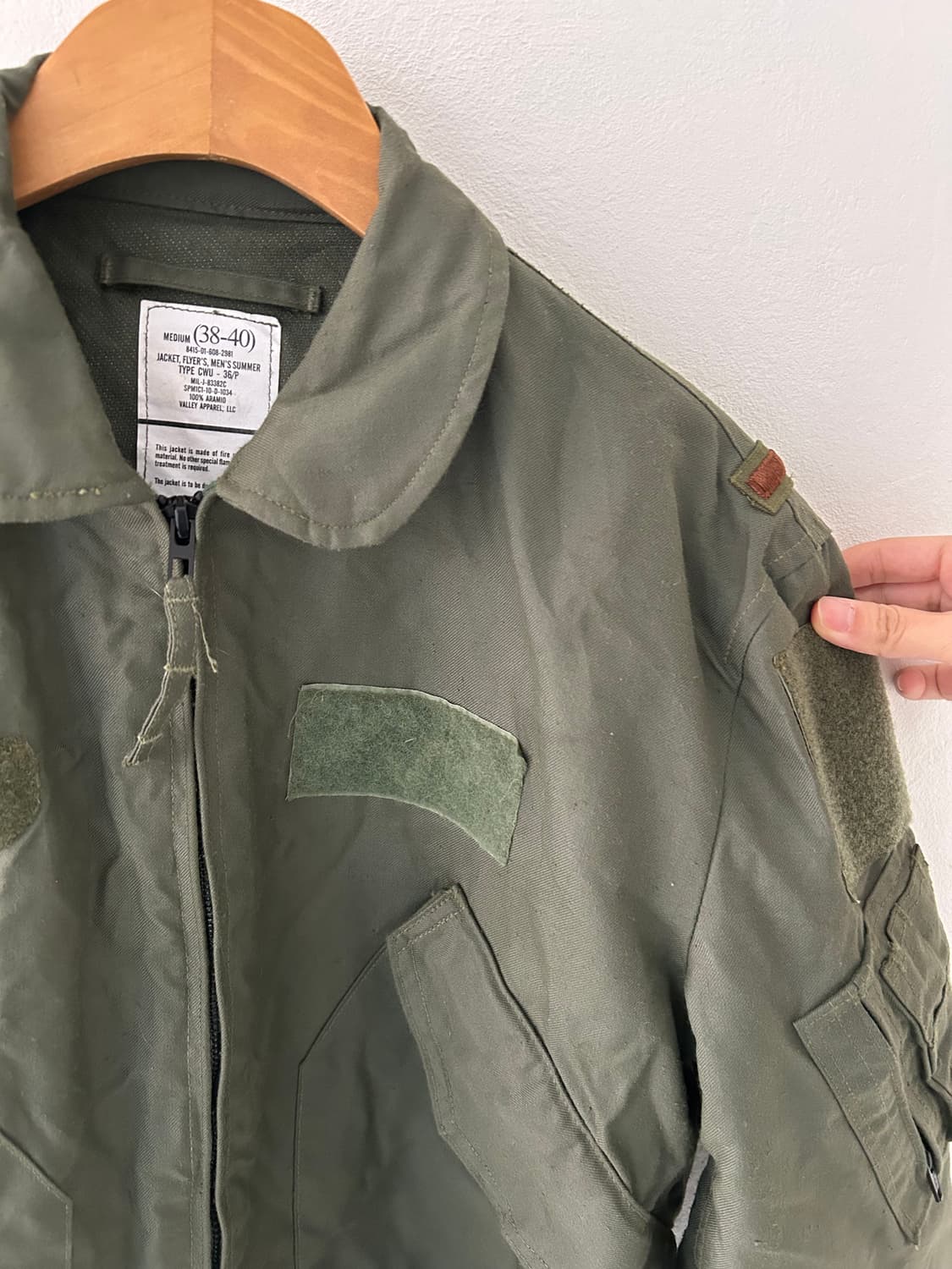 00's US Airforce cwu-36/p Flyer Jacket. 상품이미지2