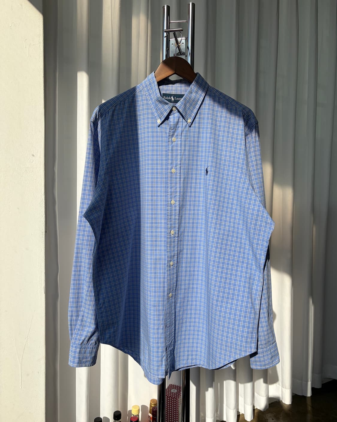 [L]폴로 랄프로렌 클래식핏 플레이드 체크 셔츠 상품이미지4