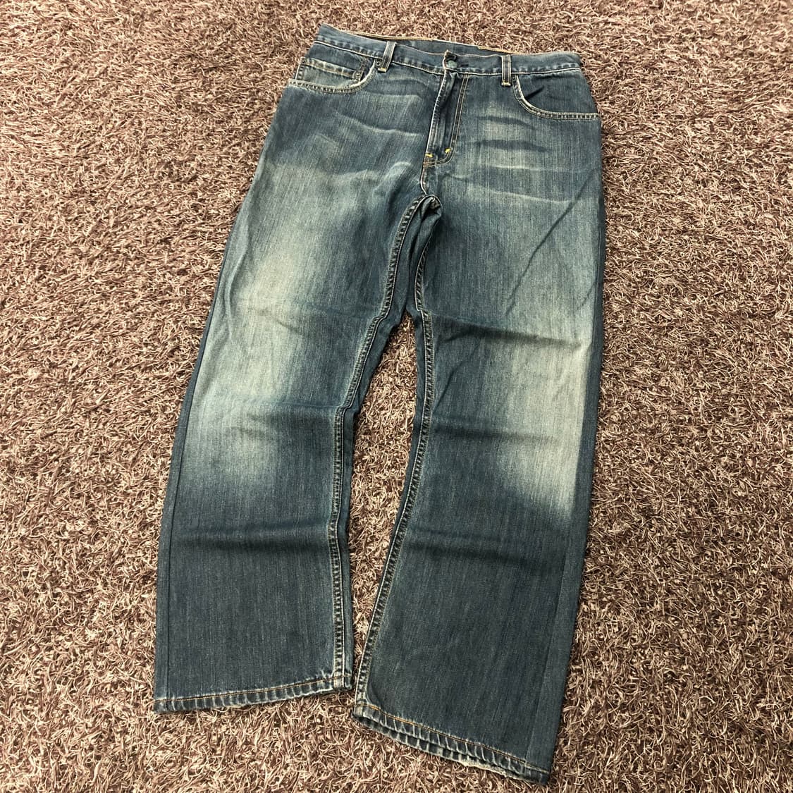 리바이스 569 워싱 데님 팬츠 상품이미지2