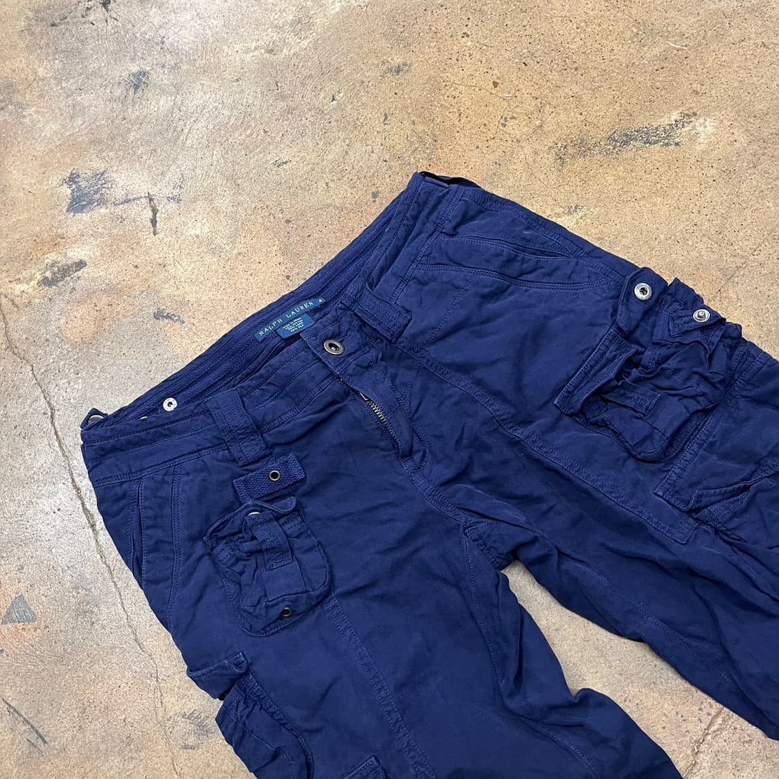 [정품/4] 폴로 랄프로렌 네이비 카고 바지 b8 상품이미지1