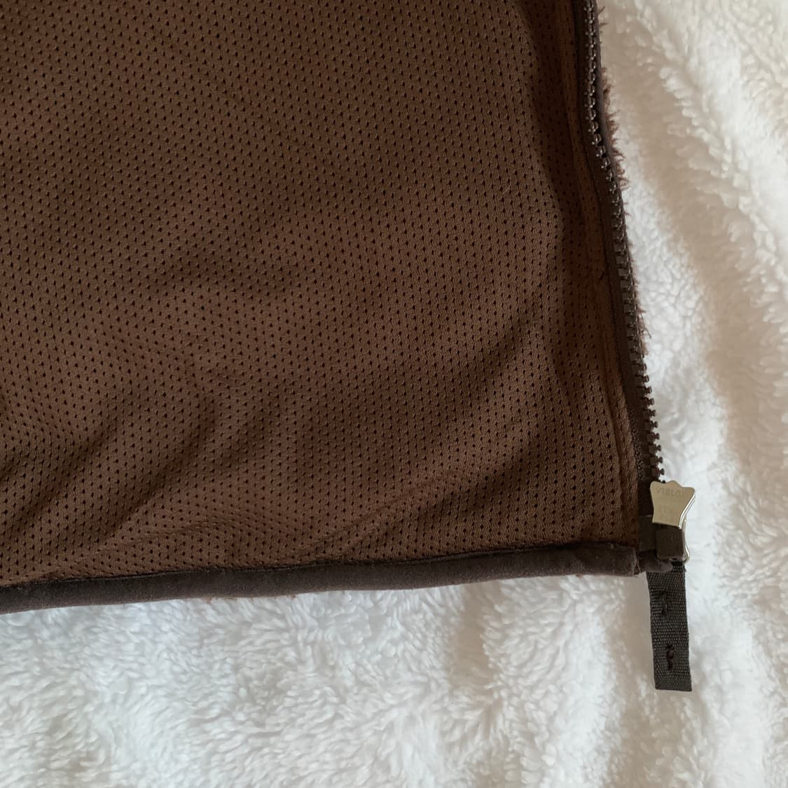 일본 빈티지 RAGEBLUE 브라운 후리스 집업 플리스 자켓 상품이미지9