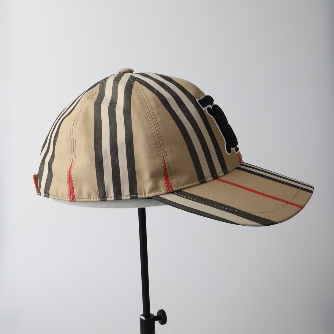 S / Burberry 버버리 TB 모노그램 모티프 빈티지 체크 볼캡 상품이미지5