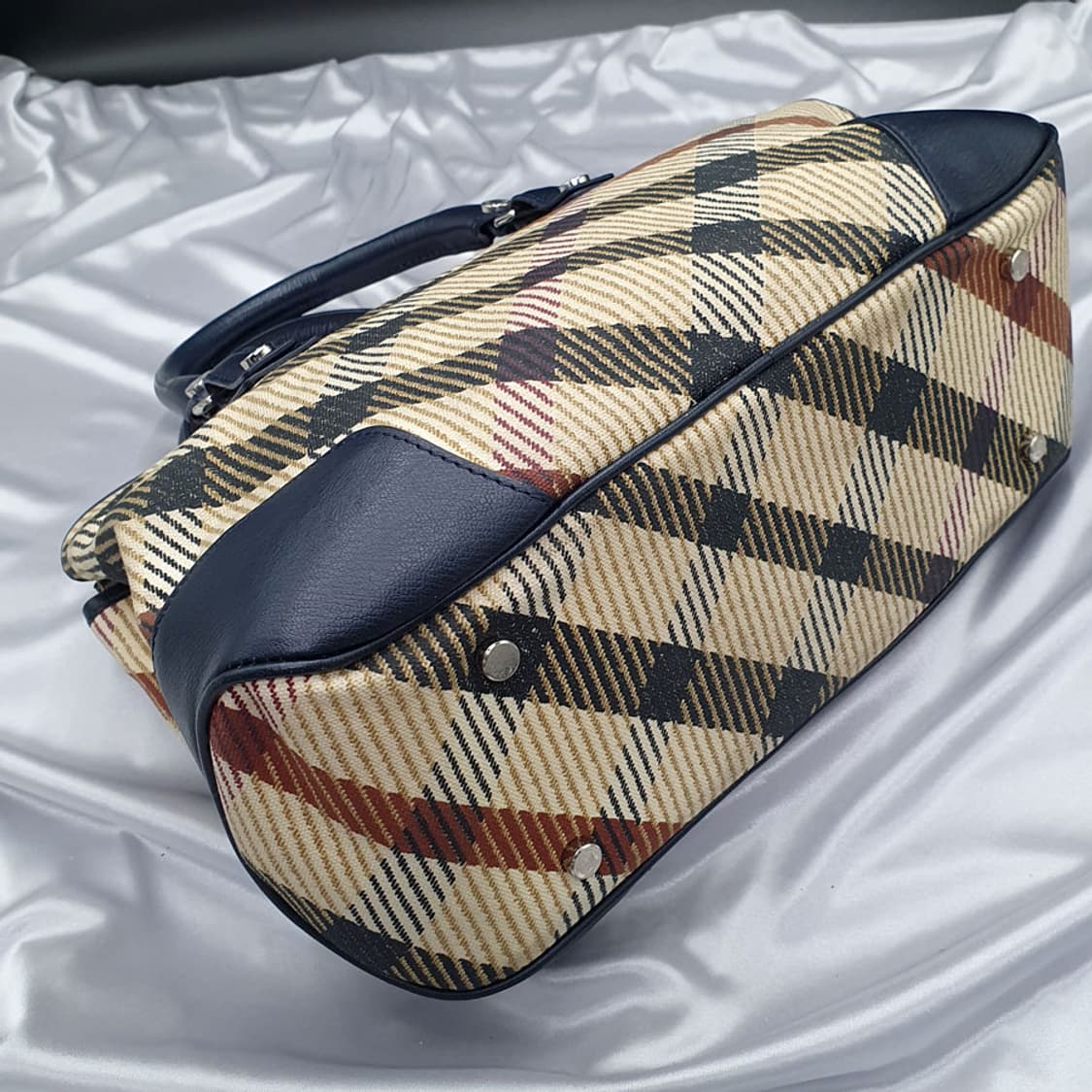 닥스 체크 토트백 중고 가방 은피아노 상품이미지6