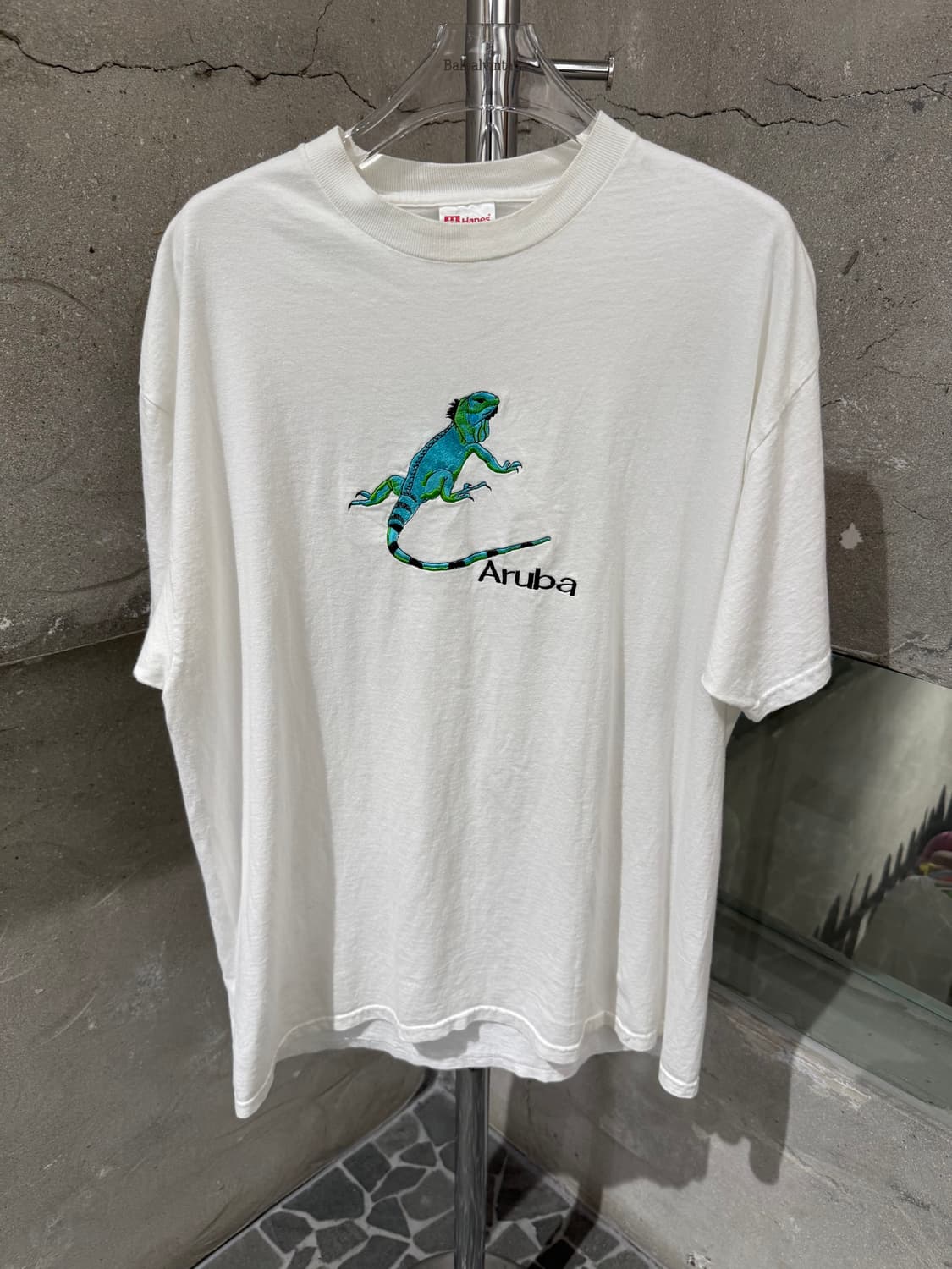 90s 헤인즈 더블 스티치 티셔츠 상품이미지1