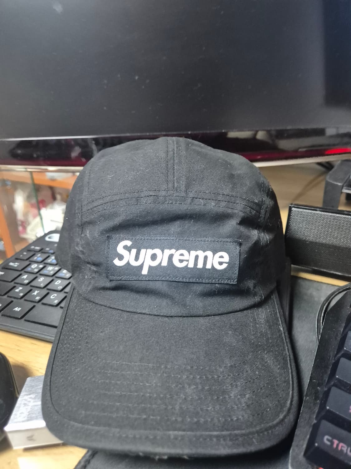 슈프림 왁스드 코든 캠프캡 21fw 상품이미지1