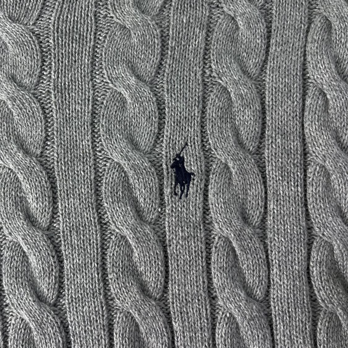 100 폴로 랄프로렌 신형라벨 꽈배기 니트 상품이미지4