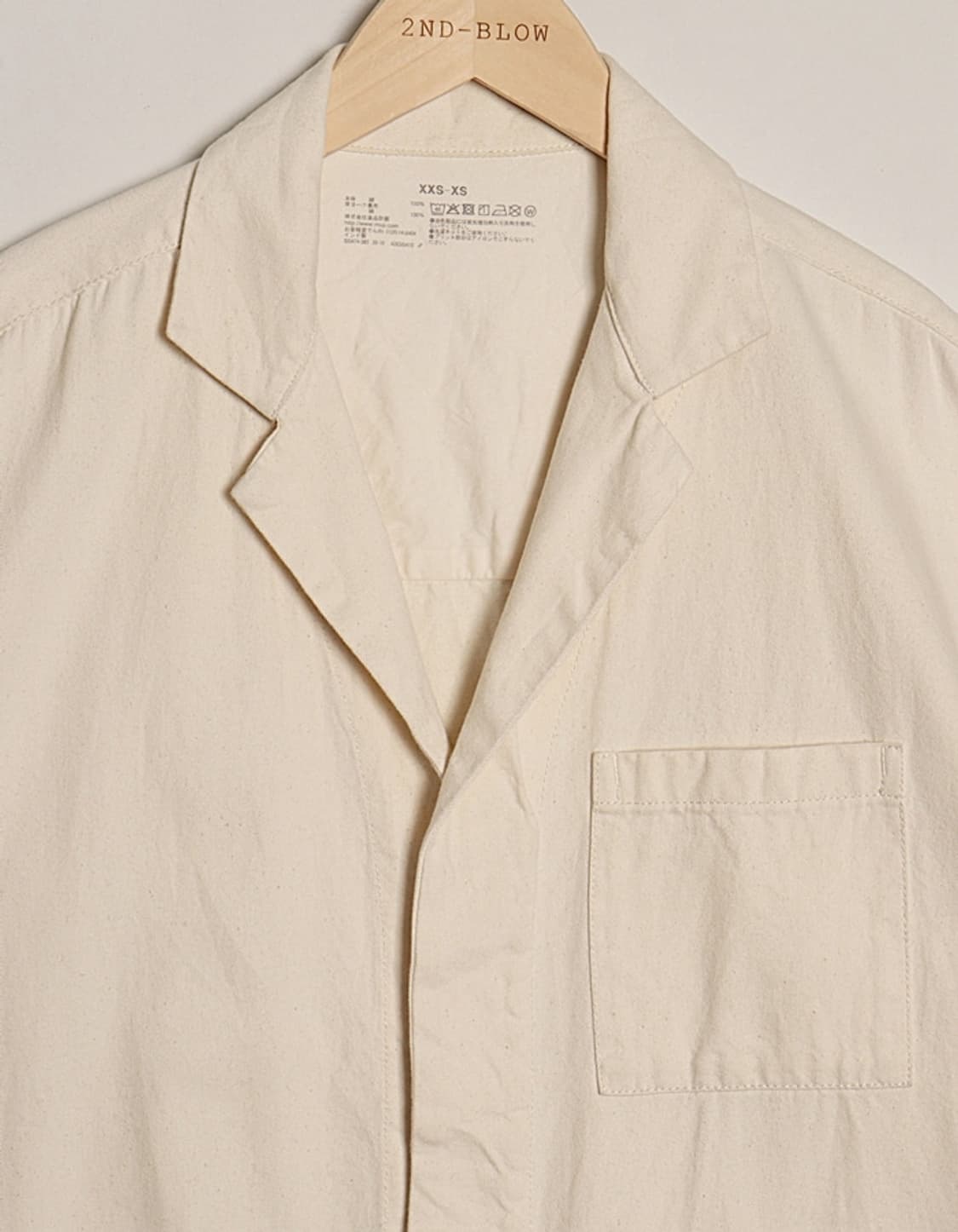 無印良品 Organic Cotton Work Coat 상품이미지2