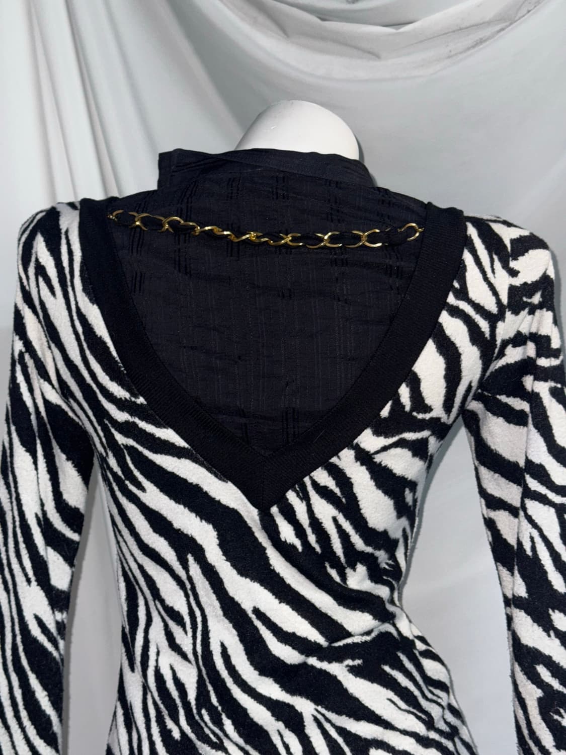 d.i.a 다이아 지브라 무채색 시부야 갸루 코디세트 상품이미지7