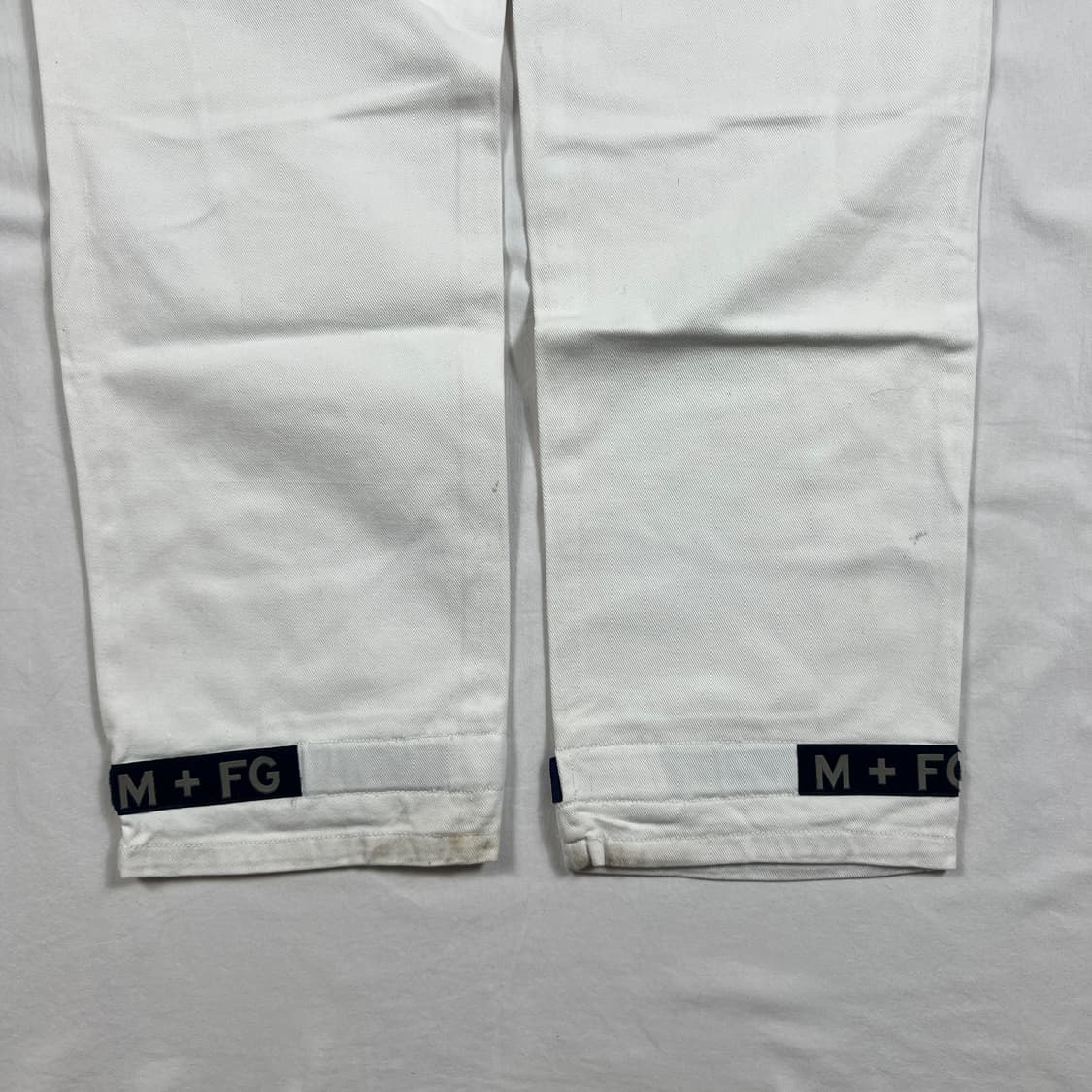 90‘s 마리떼프랑소와저버 스트랩 화이트 팬츠 바지 상품이미지7