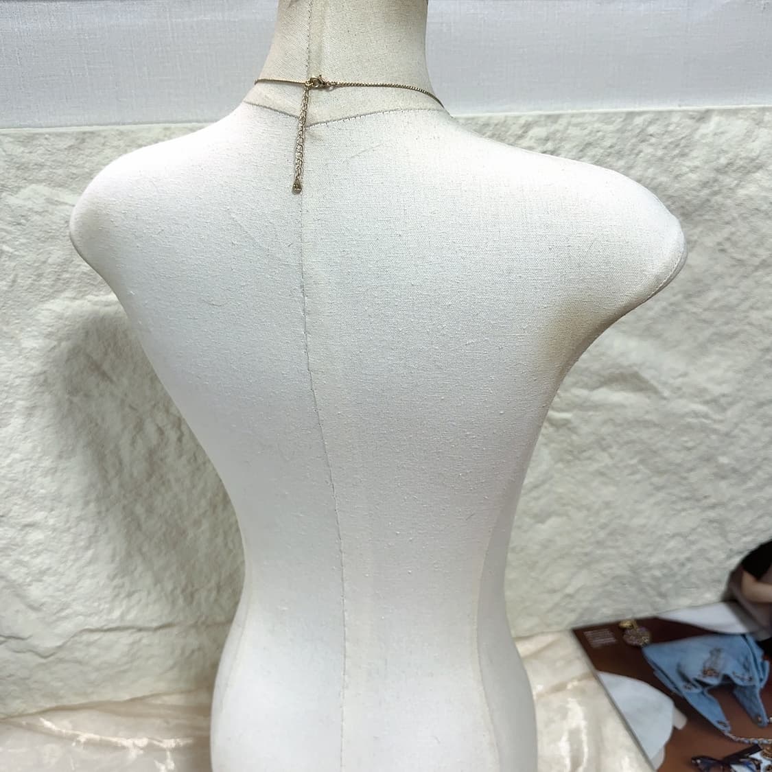 빈티지 JL jennifer lopez 메탈 링 목걸이 상품이미지3