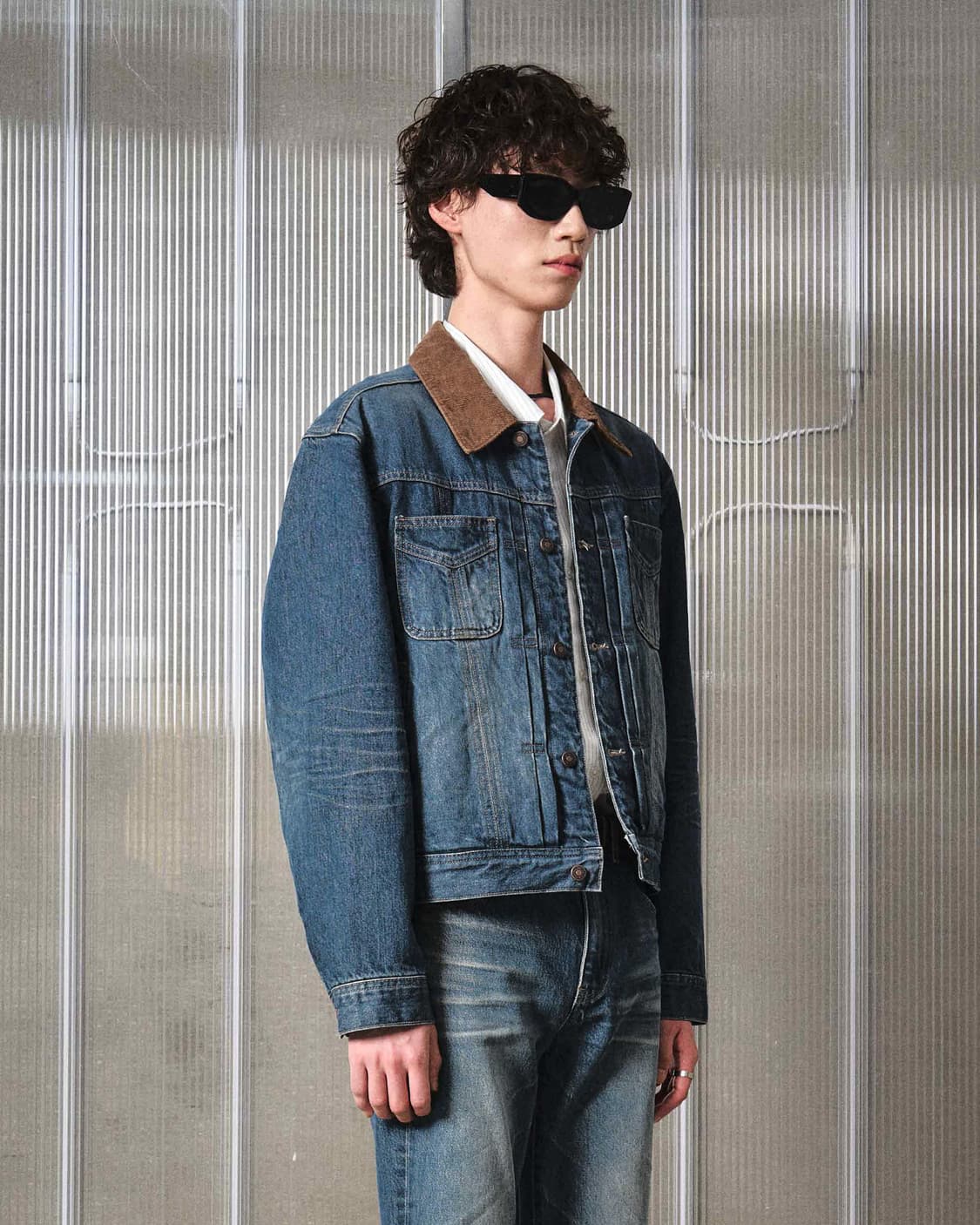 엘무드 말리부 데님자켓 xl 48 청자켓 상품이미지4