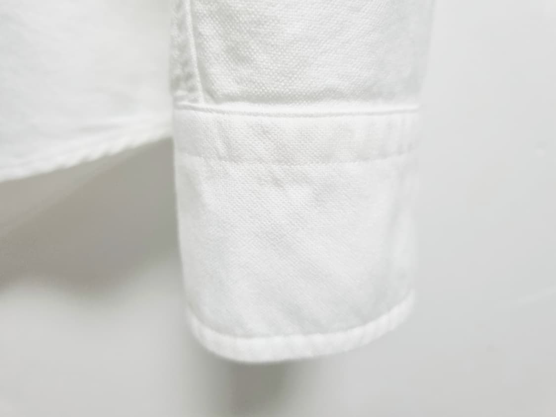 남성 폴로 옥스퍼드 멀티포티 화이트 흰색 긴팔 남방 셔츠 상품이미지6