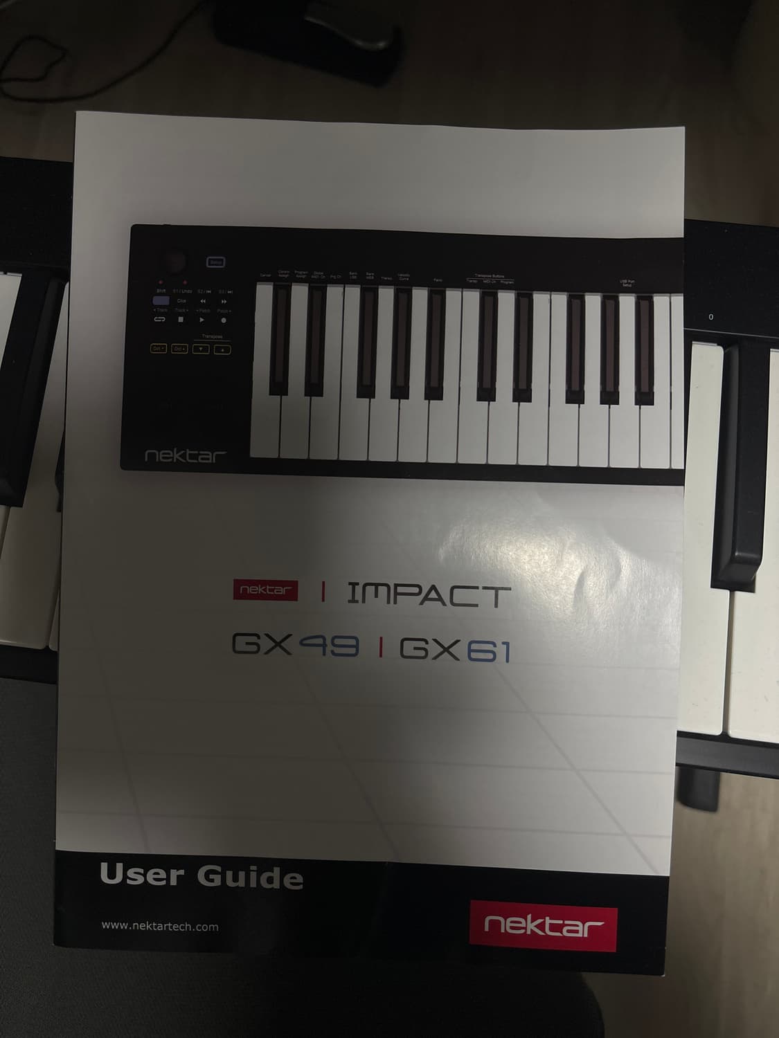 넥타 impact gx61 마스터건반 상품이미지2