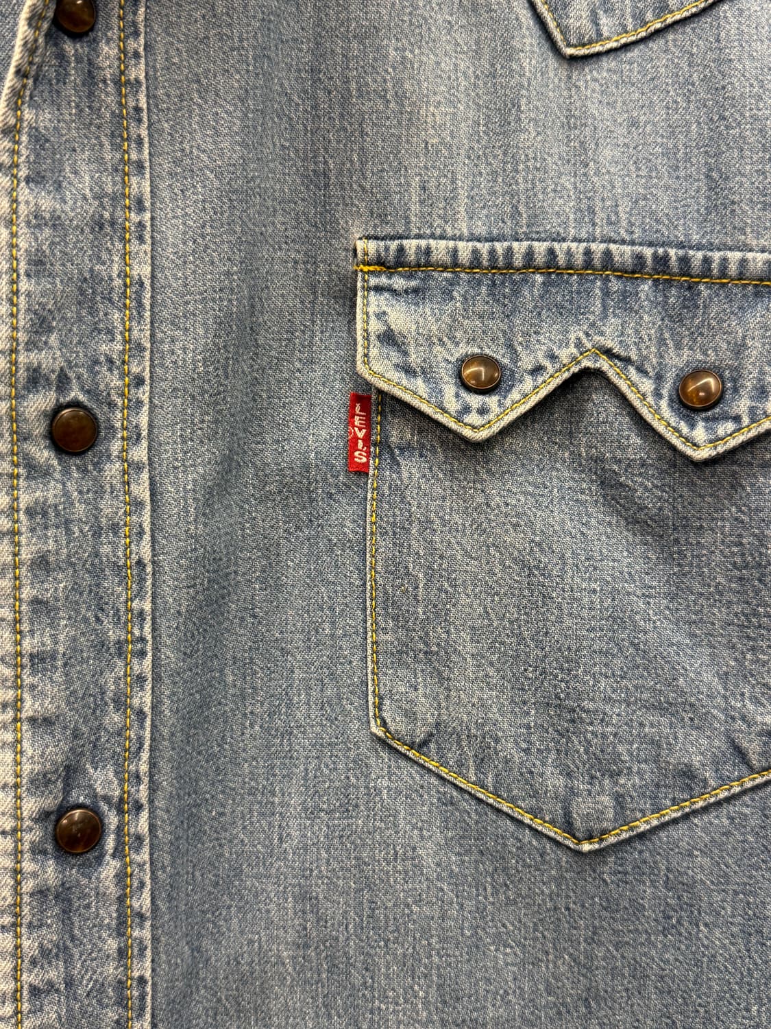 LVC Western Wear Denim Sawtooth Shirt 상품이미지4