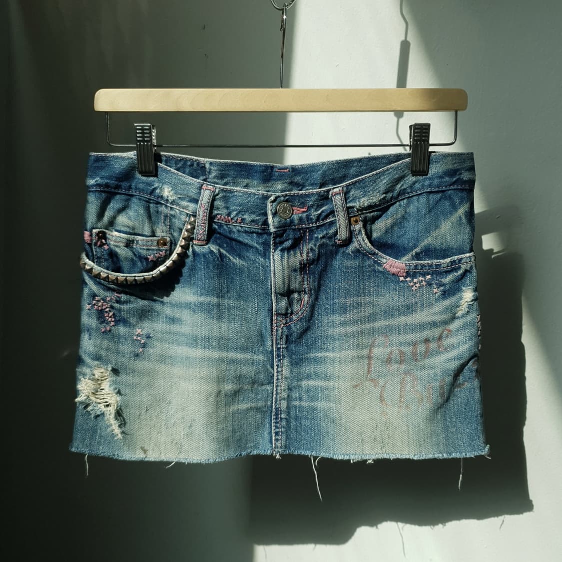 90s Hysteric Glamour Micro Mini Skirt 상품이미지1