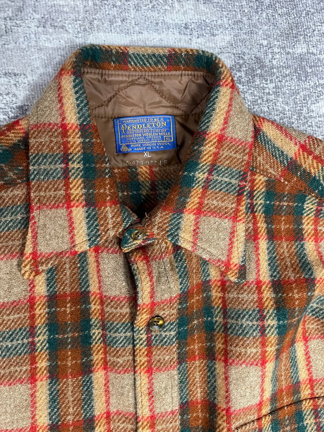 made in usa PENDLETON wool shirt 상품이미지4