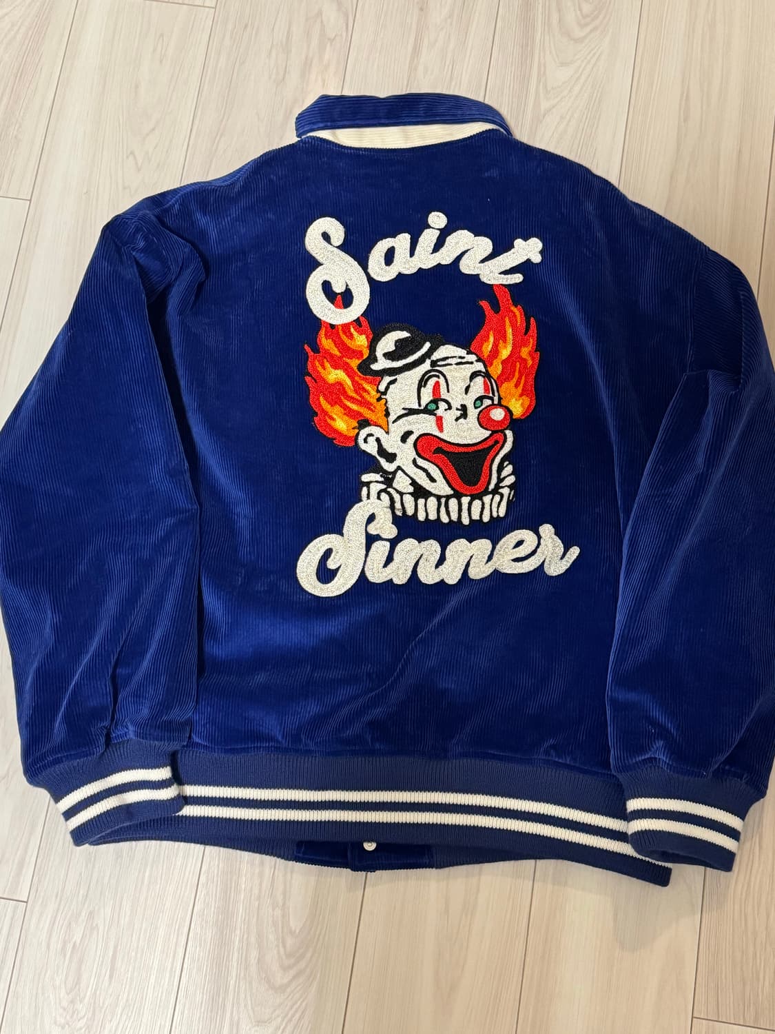 세인트미카엘 삐에로 코듀로이자켓 L 상품이미지4