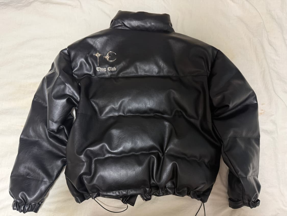 떠그클럽 레더 퍼퍼 자켓 2사이즈 상품이미지2