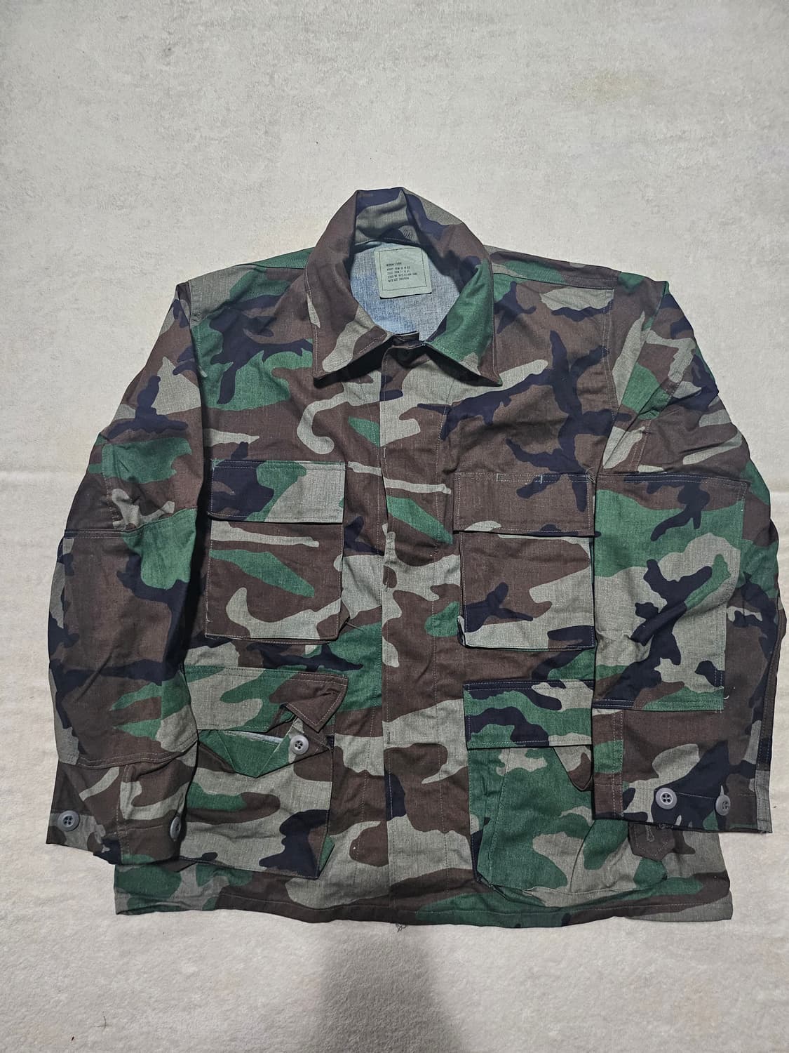 80s 미군오리지날 우드랜드 bdu 신품 M 상품이미지1
