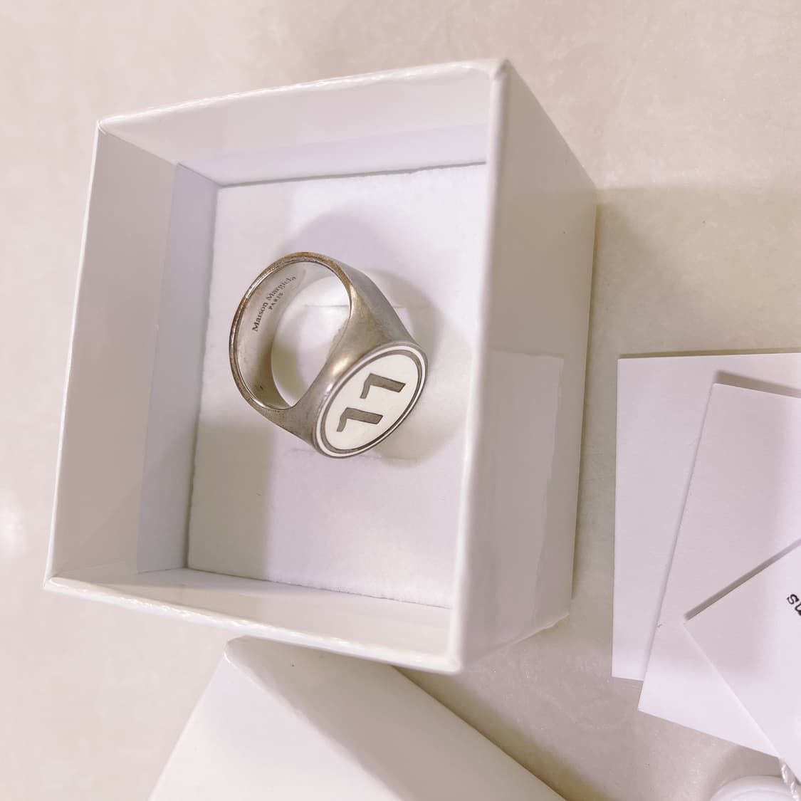 마르지엘라 은반지 상품이미지3