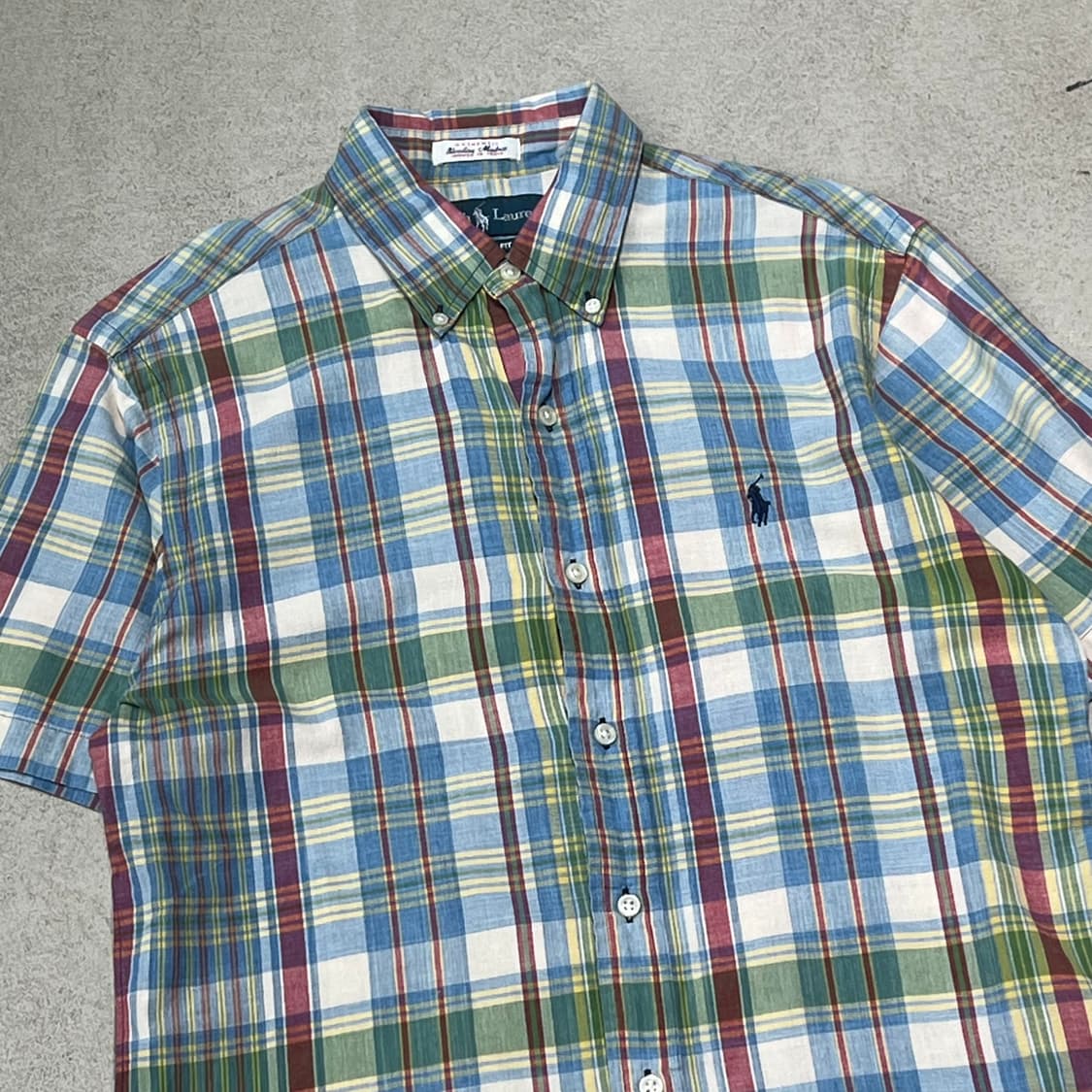 폴로 랄프로렌 체크 하프셔츠 s10613 상품이미지3