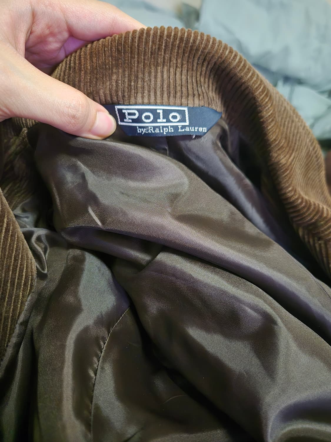 폴로 랄프로렌 코듀로이 자켓 브라운 상품이미지4