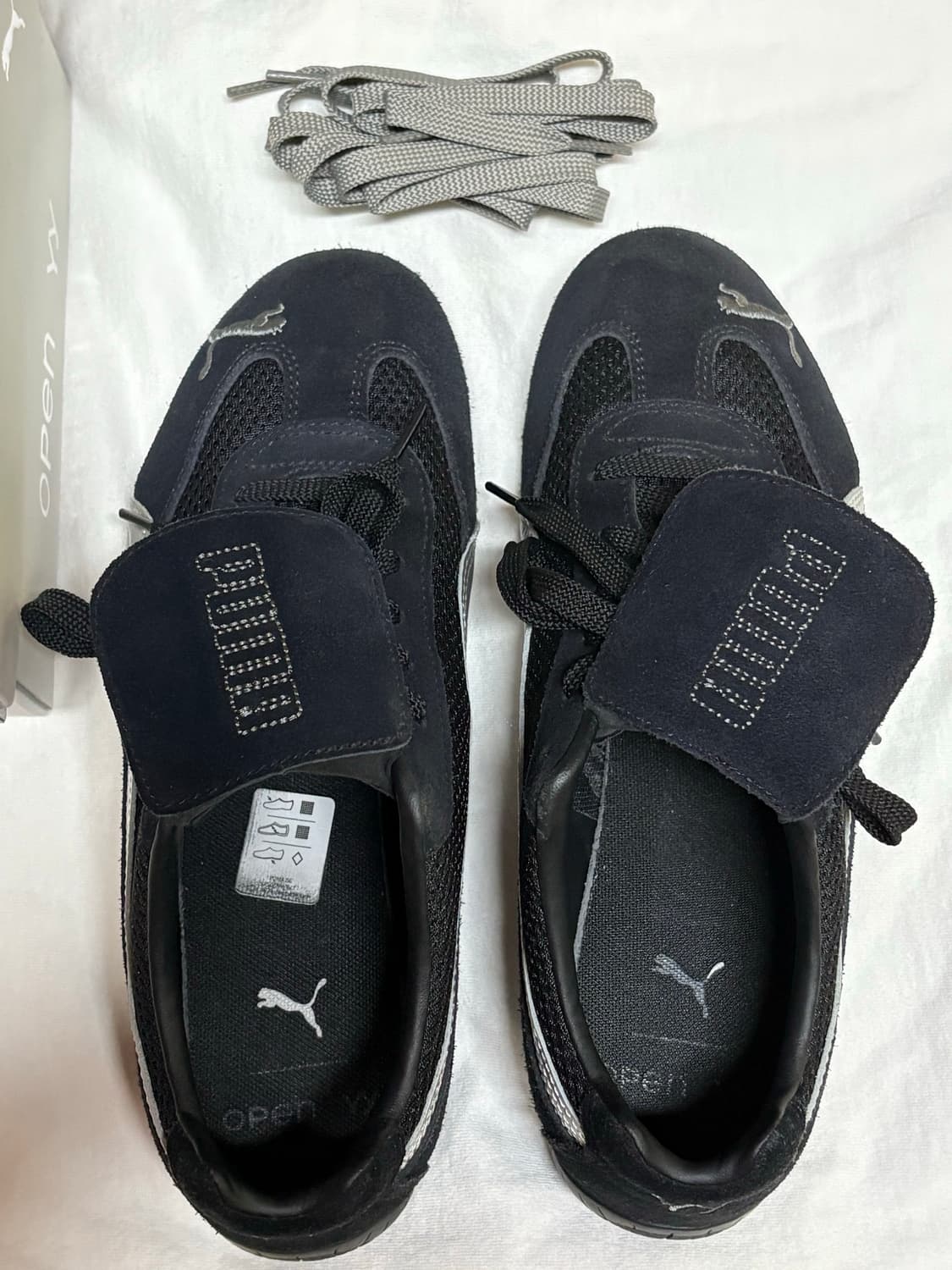Puma x Open Yy 스피드캣 블랙 쉐도우 그레이 260 상품이미지2