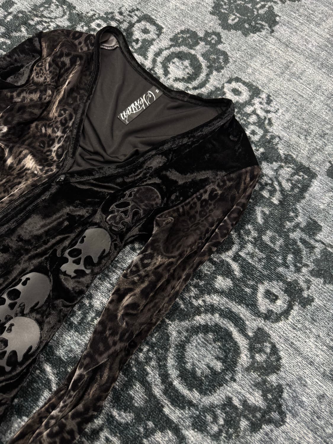 Session midas archive skull patch leopar 상품이미지3