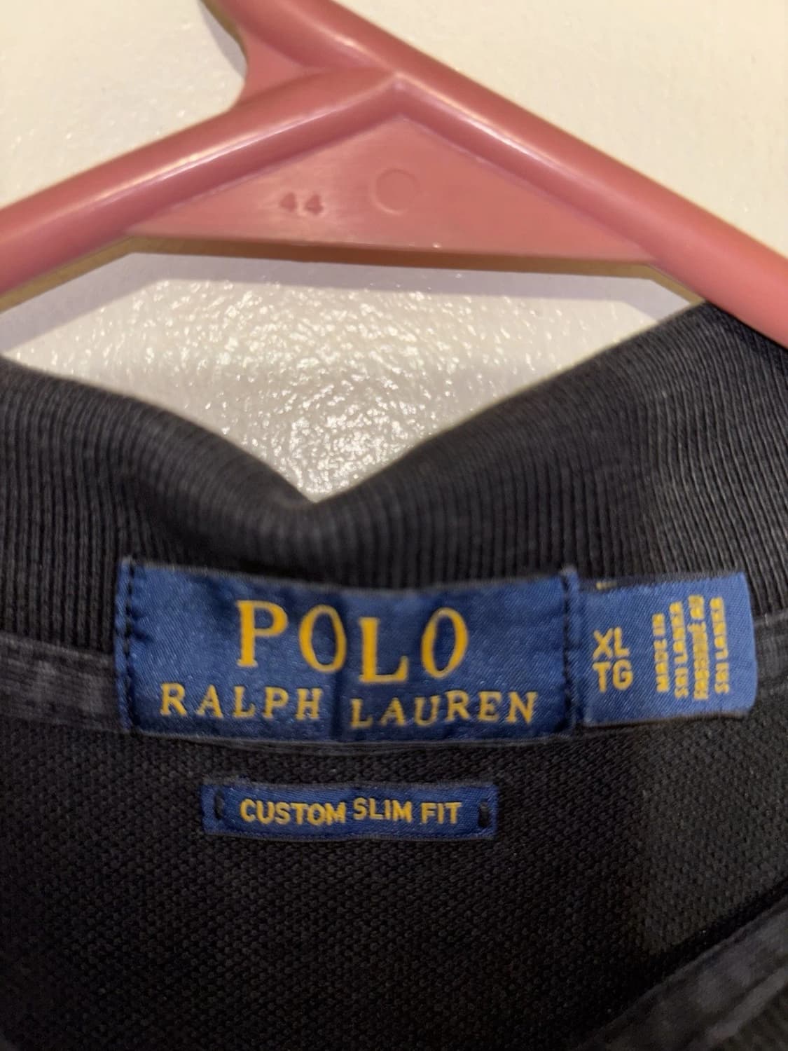 폴로 랄프로렌 빅포니 반팔 카라티 블랙 화이트 상품이미지2