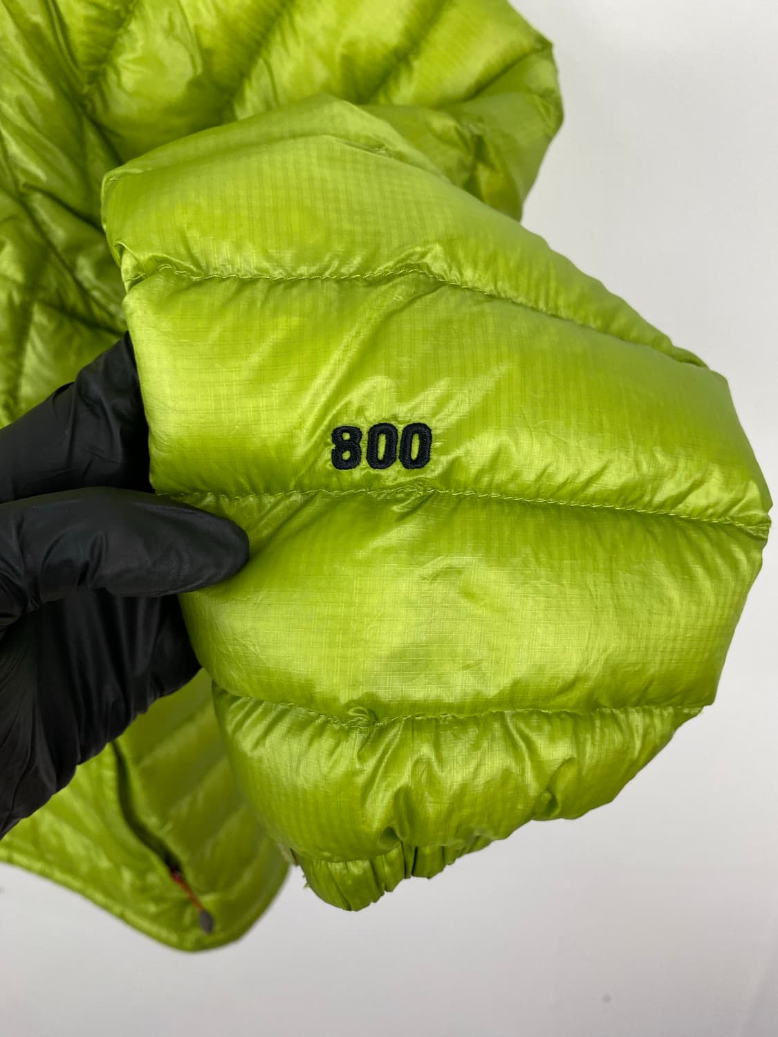 노스페이스 그린 퍼텍스 구스다운 800 경량패딩 XL 상품이미지4