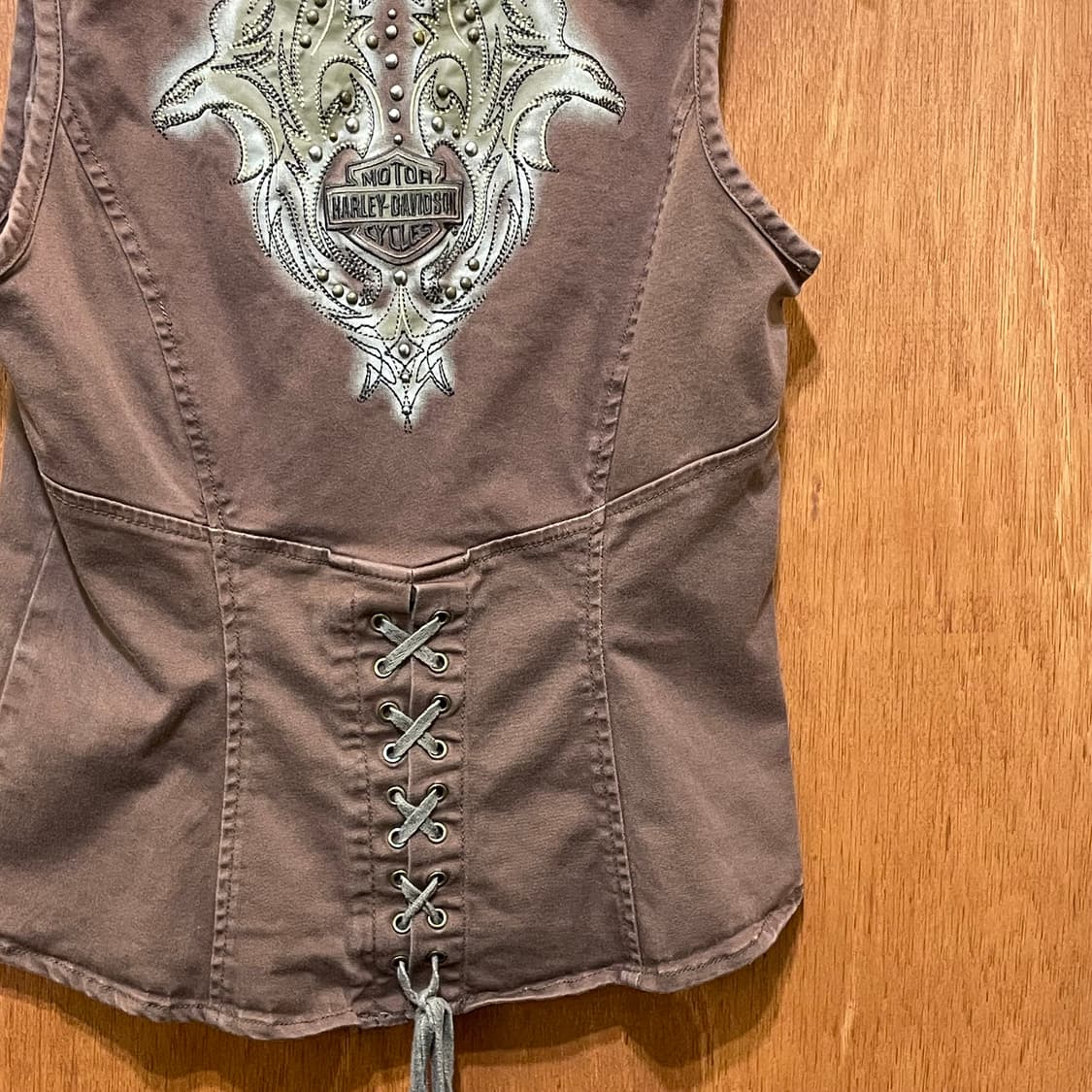 Harley Davidson 할리 프린팅 슬리브리스 상품이미지6