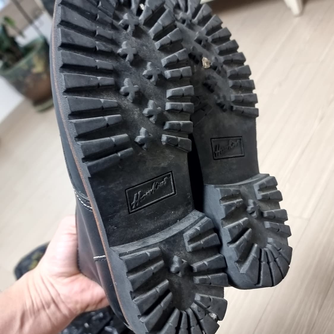 호킨스블랙 레더 워커 부츠(235-240) 상품이미지4