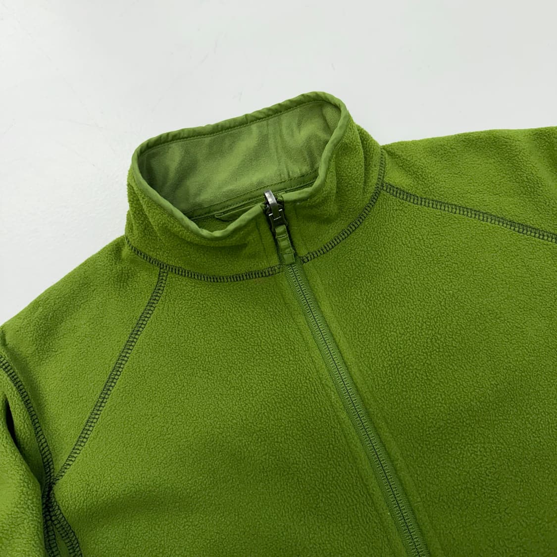 엘엘빈 고프코어 플리스 자켓 그린 상품이미지3