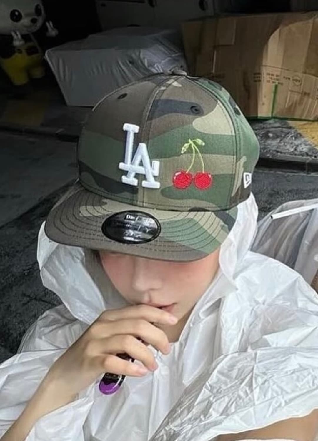 CAPO 뉴에라 LA 다저스 카모 스냅백 커스텀 모자 상품이미지3