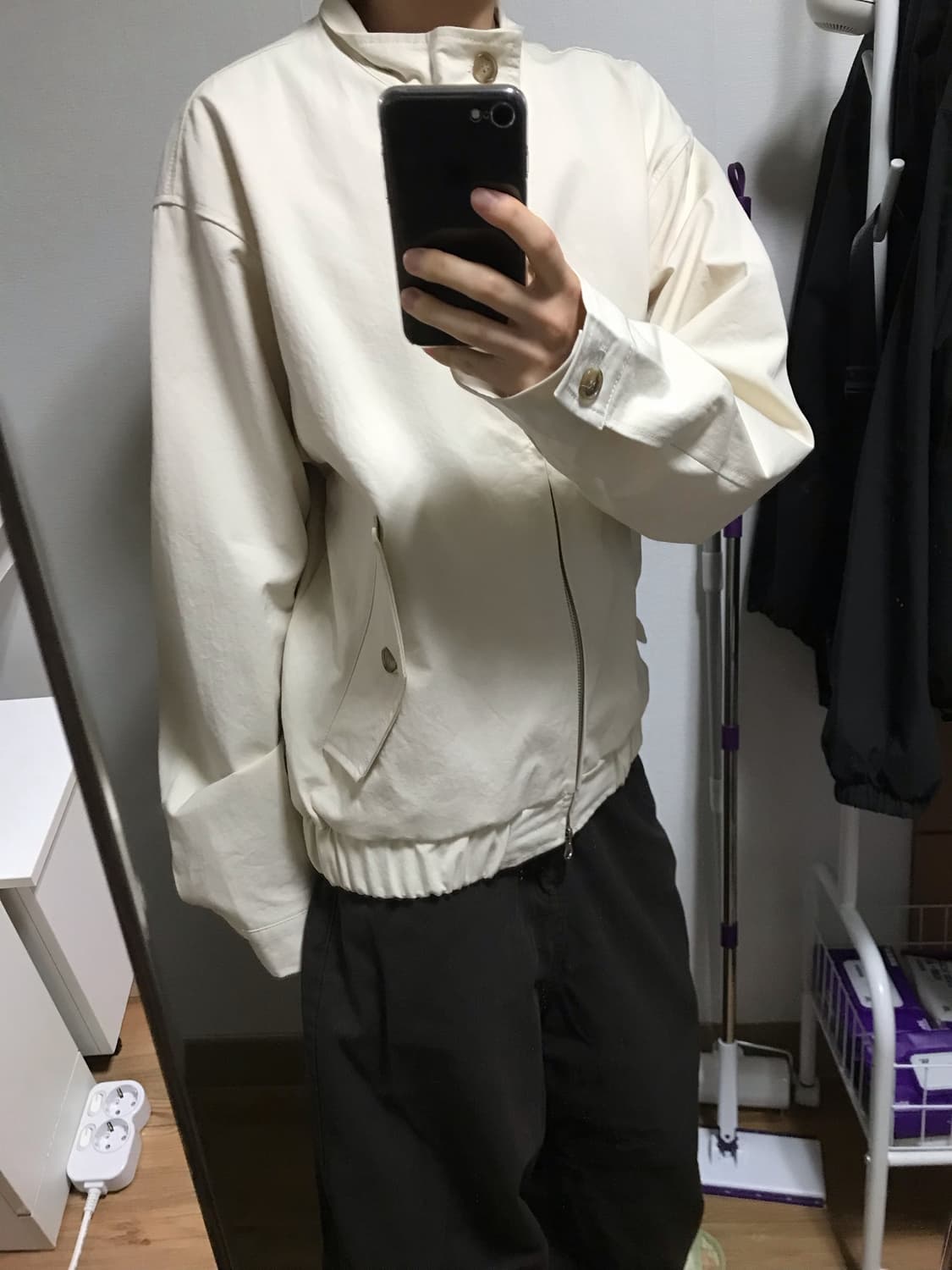아이보리 자켓 상품이미지4