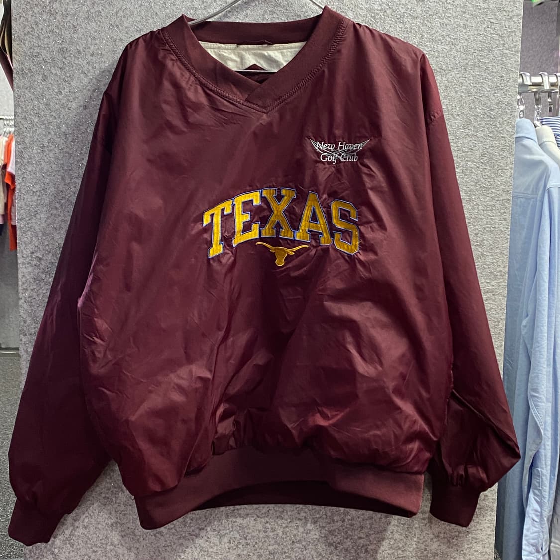 빈티지 텍사스 버건디 웜업 B3550 상품이미지2