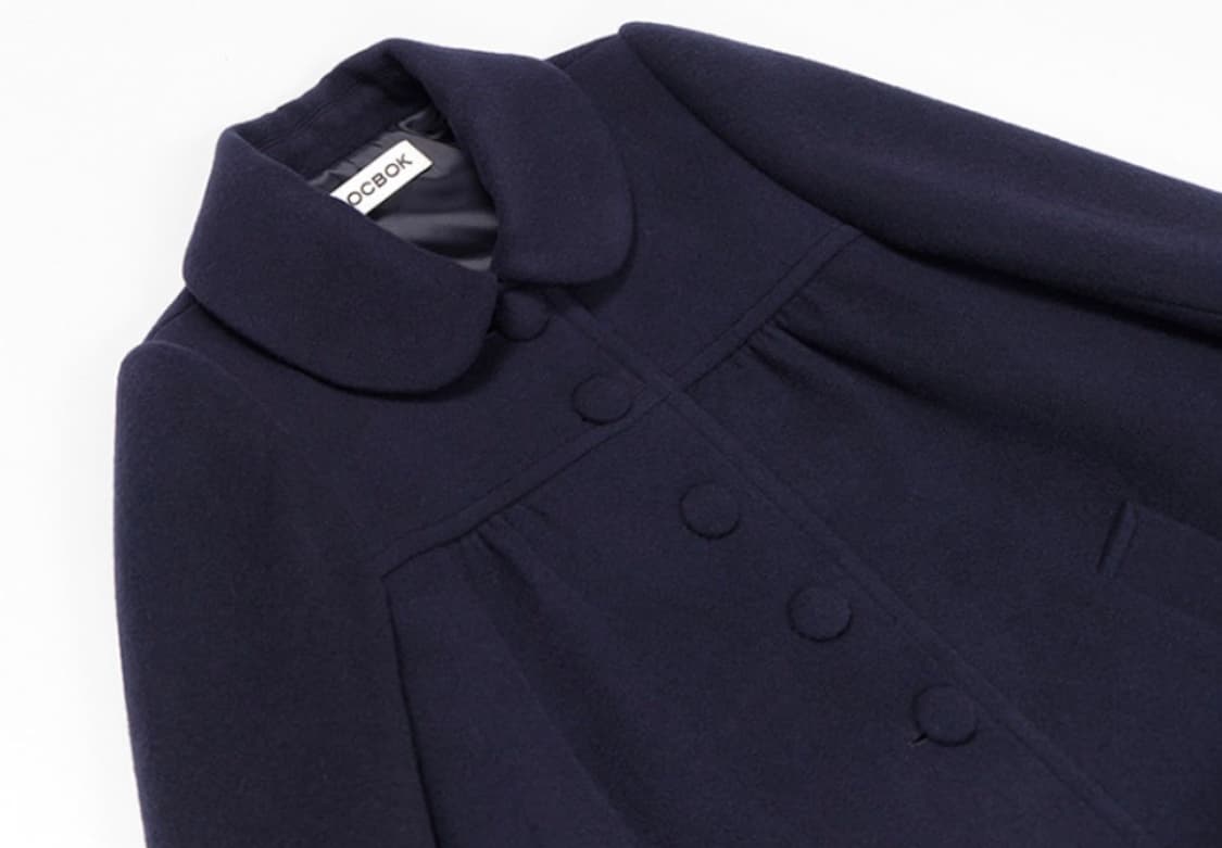 복복 bocbok girl coat 네이비 상품이미지4