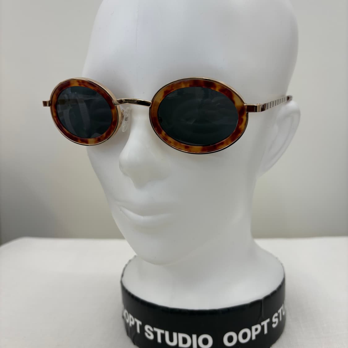 ROBERTA DI CAMERINO 오벌 호피 선글라스 상품이미지5