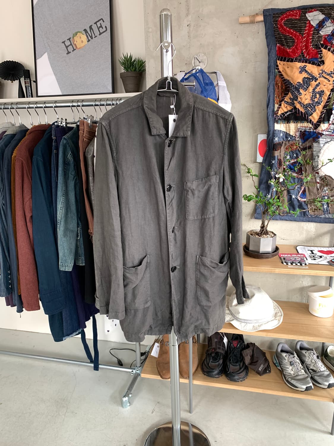 Nest robe confect 린넨 커버올 자켓 상품이미지3