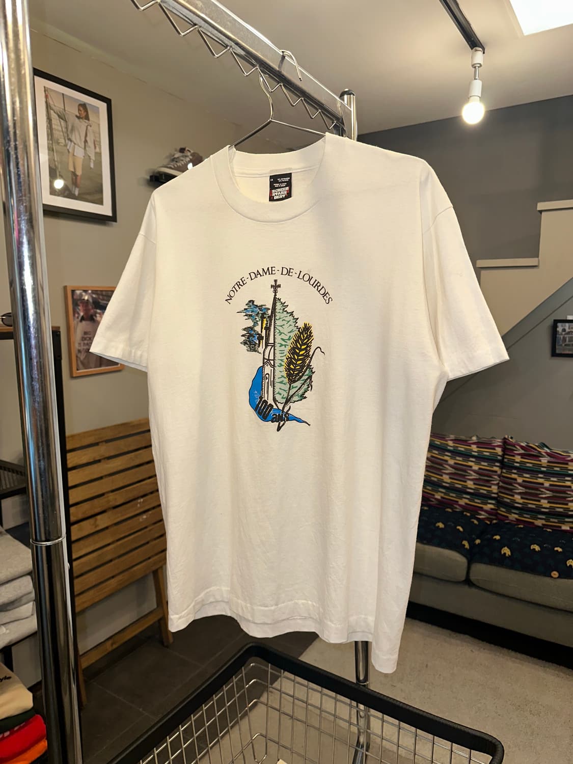 90’s Screen Stars Notre-dame single T 상품이미지3