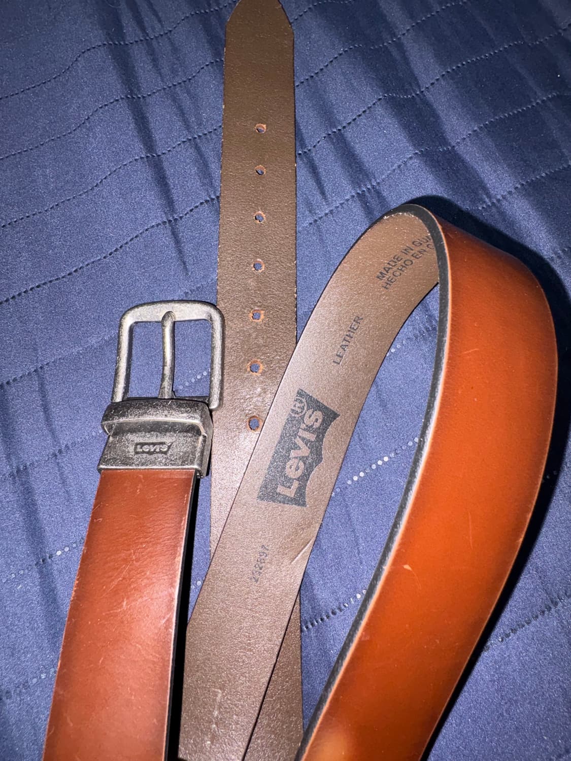 Levi's vintage belt brown 상품이미지3