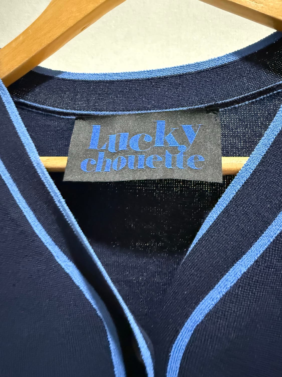 럭키슈에뜨 네이비 가디건 36 상품이미지2