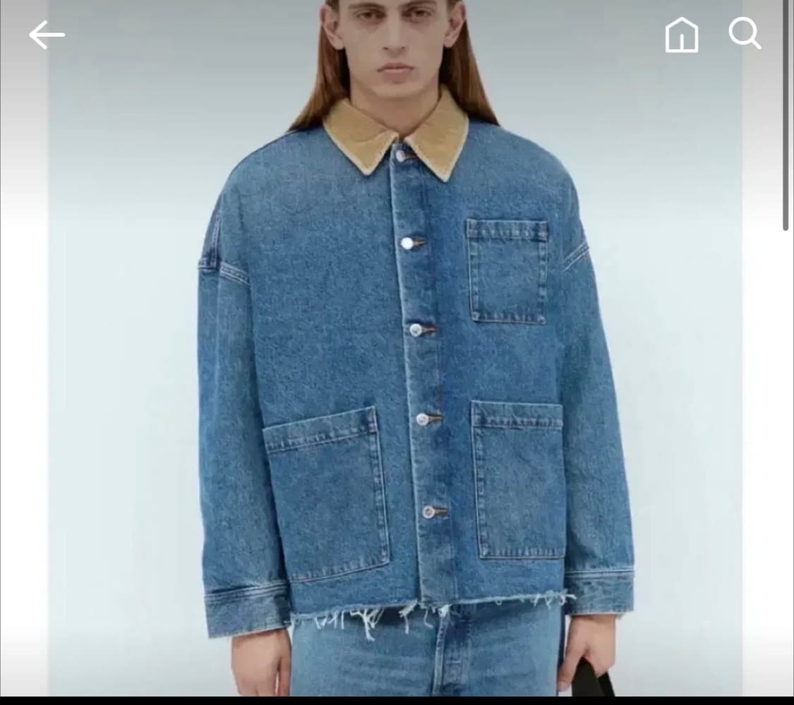 APC JWA 콜라보 데님자켓 상품이미지3