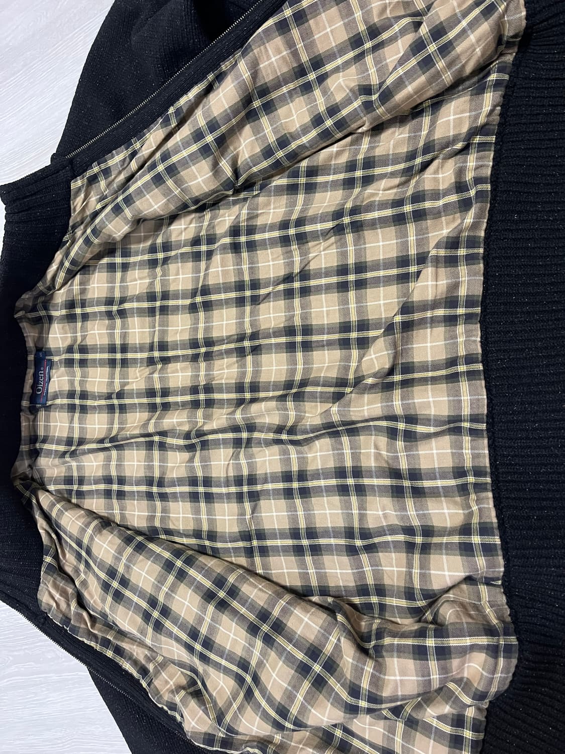 올젠 빈티지 니트점퍼 105-110 상품이미지6