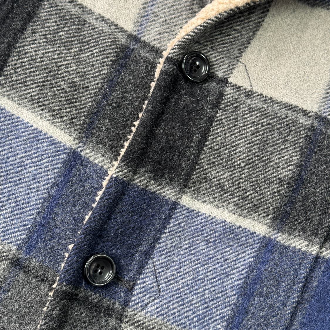 리바이스 빈티지 웨스턴 체크 울 자켓 M 상품이미지5