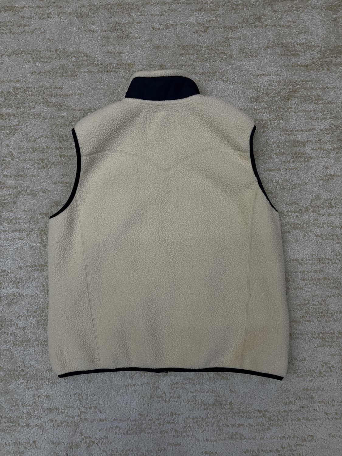 [L] Levis 리바이스 양털 후리스 조끼 베스트 아이보리 상품이미지4