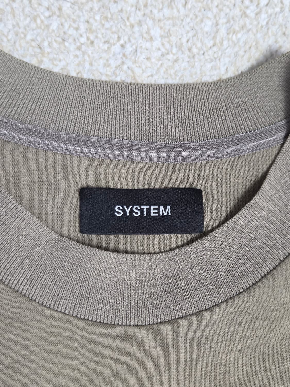 [시스템] 레이어드 티셔츠 배색 원피스 | A00141 상품이미지3