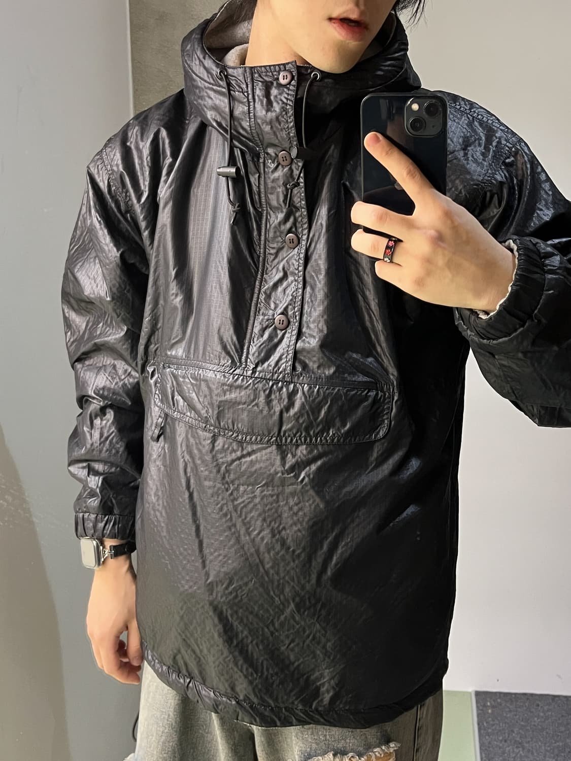 Pan Gea 리버시블 패커블 아노락 상품이미지1