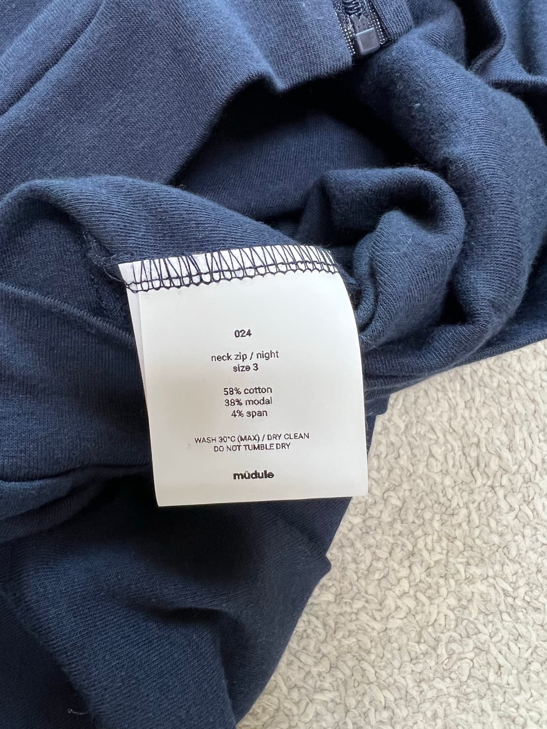 머듈 넥집업 나이트 3사이즈 상품이미지3