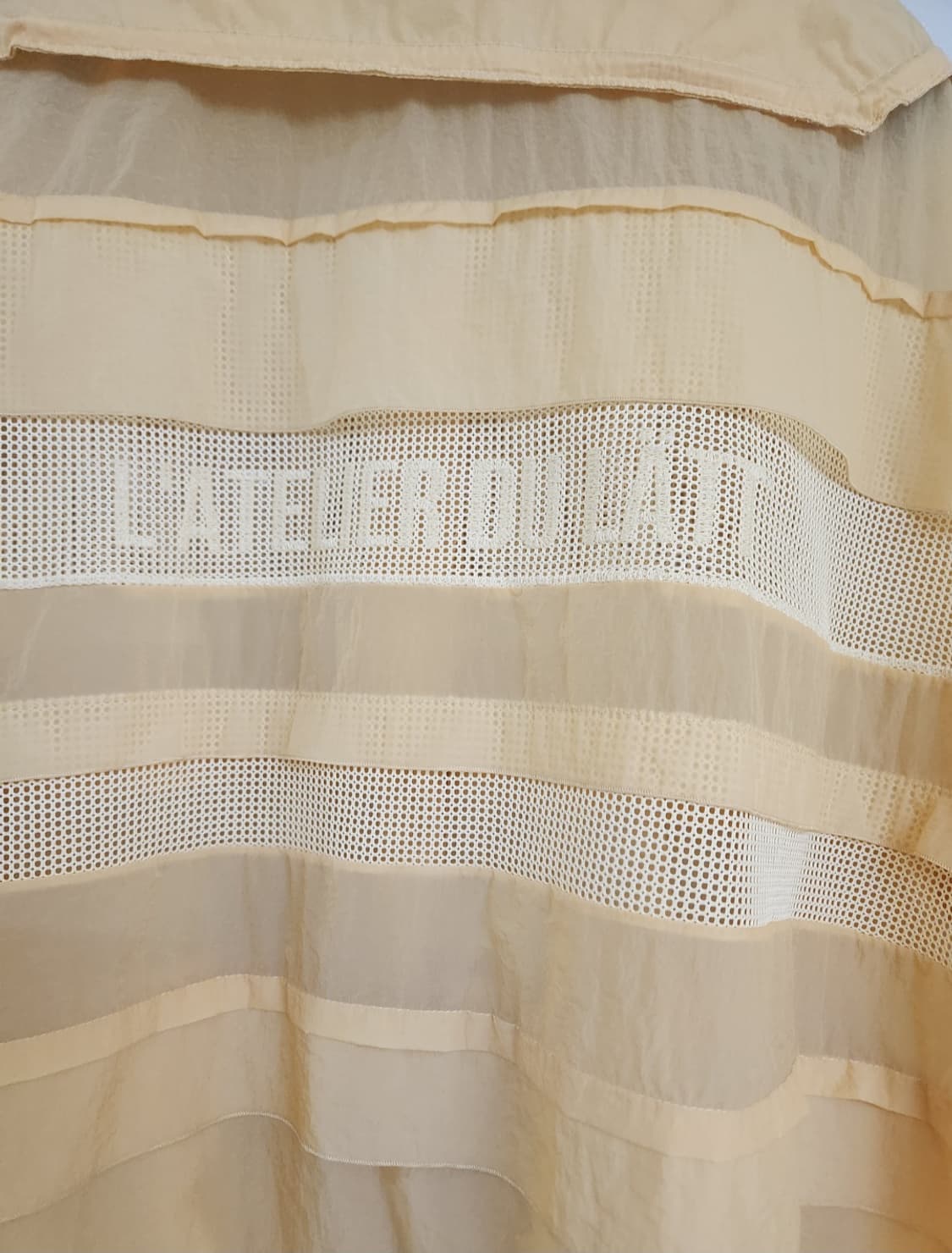 래트바이티 매쉬블록 세일러카라 점퍼 66사이즈 상품이미지7